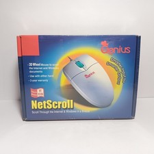 NOS Genius NetScroll Serial Port Mouse SEALED picture