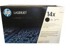 HP CF214X (14X) Black High Yield Toner Cartridge Genuine OEM Original picture
