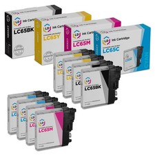LD Comp Brother LC65 8pk HY LC65BK LC65C LC65M LC65Y 5890 5895 6490 6890 picture