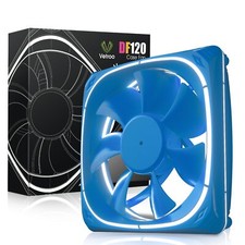 Vetroo 120mm Case Fan White LED Lighting PC Computer Silence Cooling Fan picture