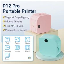 DYMO LetraTag Handheld Label Maker Machine LT-100H Phomemo P12 Pro Printer 91331 picture