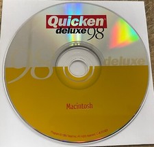 Vintage Quicken deluxe 98 Macintosh picture