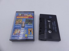 video games collection The Magnificent 7 Sinclair ZX Spectrum computer may 1991 picture