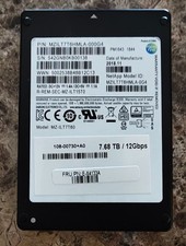 Samsung PM1643 MZ-ILT7T60 7.68TB SAS 2.5in SSD E-X4133A picture