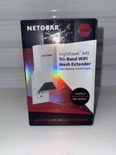 Netgear EX7500 Nighthawk X4S AC2200 Wall-Plug Tri-Band WiFi Mesh Extender White picture
