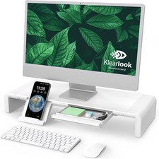 Monitor Stand Riser, Klearlook Foldable, Height Adjustable Computer Stand, Desk picture
