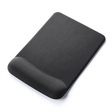 Mousepad with Wrist Rest and Gel Cushion, A4 Size, Black, 200-MPD029BK picture