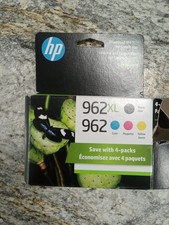 Genuine HP 962XL 962 EMPTY Ink Cartridges Cyan Blue Magenta Pink Yellow BLACK picture