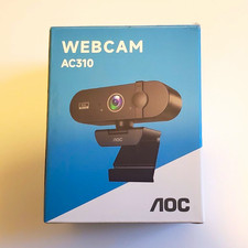 AOC AC310 4K UHD 30fps USB 2.0 Webcam Manual Focus Built-In Mic Black picture