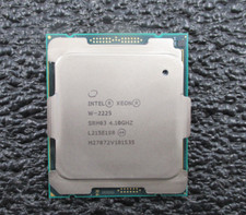 Intel Xeon W-2225 4.10Ghz Quad Core LGA2066 8.25MB CPU P/N: SRH03 Tested Working picture