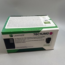 New Lexmark 78C1UM0 Magenta Toner Return Program Cartridge Ultra High Yield picture