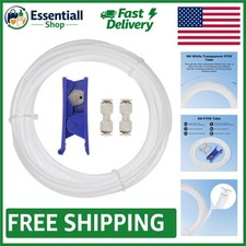 5M White PTFE Tube Set for 3D Printing - 2 Couplers & Precision Cutter Included picture