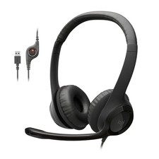 Logitech H390 Wired Headset PC/Laptop Stereo Headphones, USBA, Black picture