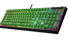 Razer BlackWidow V4 X Minecraft Gaming Keyboard Green QWERTY English-USB picture