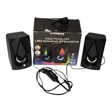 Xtreme Tech Multicolor LED Gaming Speakers For PC Or Laptop USB picture
