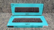 2 x Logitech K250 Bluetooth Wireless Keyboard with Numpad, Spill-Resistant 🔥NEW picture
