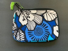 Vera Bradley iPad mini or notebook Case Shell 9”x6” Blue Bayou Textured NEW picture
