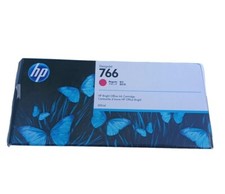 New Genuine OEM 766 Magenta Ink Cartridge 300ml Designjet XL 3600 SEALED BOX picture