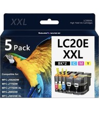 Lamburee LC20EXXL 5PK Super High Yield Ink for Brother MFC-J775DW J5920DW J985DW picture