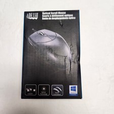 Adesso 3 button desktop ps/2 optical scroll mouse HC-3003PS NEW picture