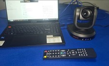 HuddleCam HC20X-GY-G2 USB 3.0 HD PTZ Video Conferencing Camera 20x with remote picture