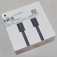 NEW SEALED - Apple Thunderbolt 5 Pro Cable 1m Black - MC9C4AM/A A3189 - PRISTINE picture
