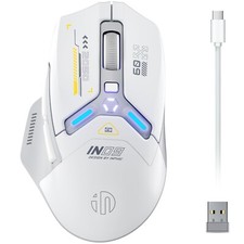 INPHIC IN9 Wireless Gaming Mouse, True Tri-Mode Bluetooth/Type-C Wired/2.4G W... picture