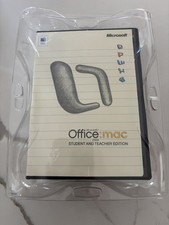 Microsoft Office Mac 2004 Student And Teacher Edition New Sealed picture