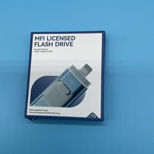 Mfi Certified Flash Drive for Iphone Ipad 128GB, Photo Stick for External Memory picture