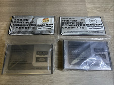Pair 26-301 TANDY Radio Shack TRS 80 Cassette Certified Computer Unopened NOS picture