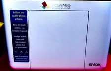 Epson PictureMate PM 260 prtbl Color Inkjet Photo Printer USB 4x6 w/cord no batt picture