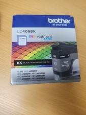 Brother LC406BKS INKvestment 3,000 Page-Yield Ink - Black New picture