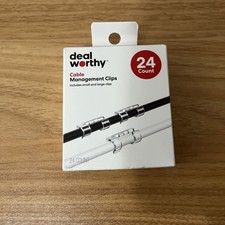 deal worthy Cable Management Clips 24ct picture