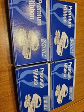 Quill 7-11309 Universal Black/Red Nylon Calculator Ribbon Sealed Lot Of 4 picture