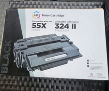 LD Compatible Canon 324 II / HP 55X BLK Toner HY for LBP6780dn/MF515dw and more picture