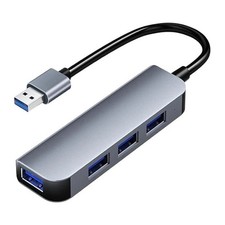 4 Port USB 3.0 Hub Splitter Multi Adapter 5Gbps High Speed PC Desktop Laptop LOT picture