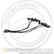 Generic 35cm serial cable 1x VHDCI 68-pin to 8x 9-pin DB9 RS232 D-Sub serial picture
