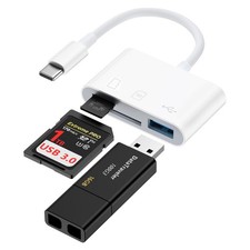 iPhone 17 Pro SD Card Reader USB C for 17 Air Max 16e 16 Max...  picture