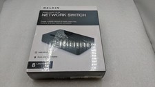 BRAND NEW Belkin 8-Port 10/100 Mbps Wired Network Switch  -  picture