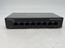 Cisco SF100D-08 V2 8-Port Desktop 10/100 Network Switch with Power Adapter Cord picture