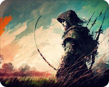 Warrior Unknown Soldier Standard Mouse Pad Mousepad picture