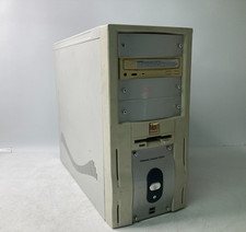 Vintage Beige Micro1 PC Case w/ Premier 300W PSU Floppy & DVD Drive picture