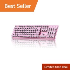 Yunzii QL108 Mechanical Keyboard Pink Onyx Gray Switch picture