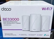 TP-Link - Deco 7 Elite BE33000 Quad-Band Wi-Fi 7 Whole Home Mesh Router System – picture