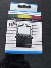 New OKIDATA Ribbon 6N724-0 for Okidata 520/521, 590/591 Black Nylon – Sealed Box picture