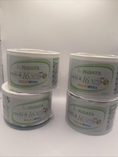200 Pack Ridata DVD-R 16X 4.7GB White Inkjet Hub Printable Blank Recordable Disc picture