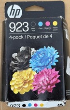 HP 923 Black/Cyan/Magenta/Yellow Standard Yield Ink Cartridges 4 Pack 10/2026 picture