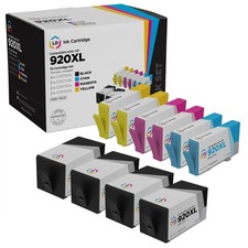 LD Reman Replacement HP 920XL 10pk ink CD972AN CD973AN CD974AN CD975AN picture