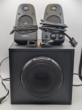 Logitech - Z623 2.1 THX Certified Speaker System w/ Subwoofer for PC - Black EUC picture