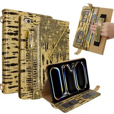 Crossbody Flip Stand Wallet Case Fr iPad Mini 7th 6th Gen 8.3